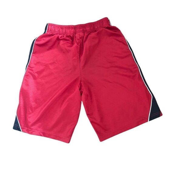 Nike Men's Red Athletic Sweat Shorts Size M with Pockets - Picture 3 of 6